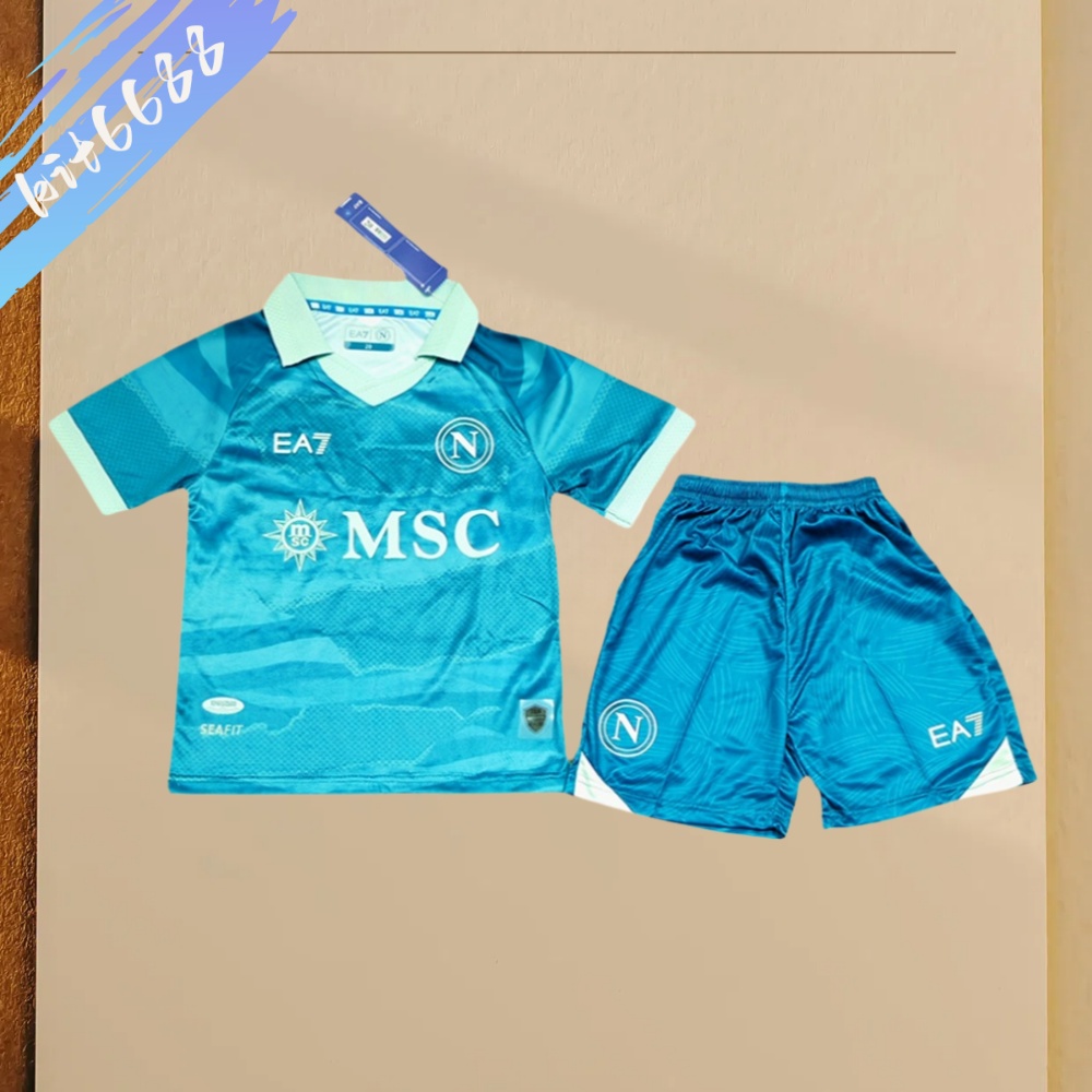 2025/2026 Napoli Special Edition Football Shirt (Kids Kit socks)