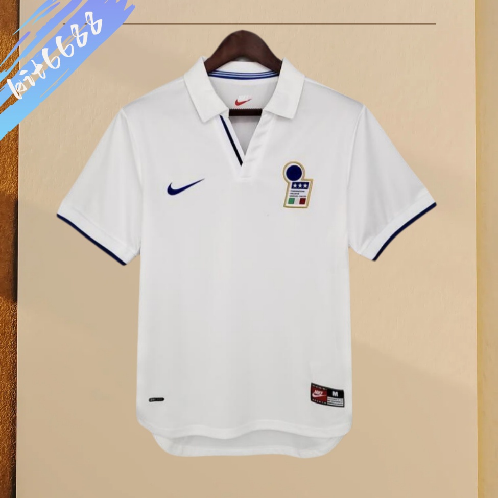 1998 Italy Away Retro Football Shirt