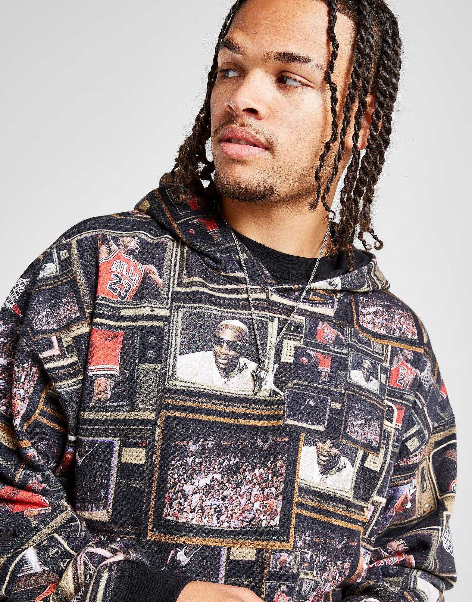 Jordan All Over Print Graphic Hoodie