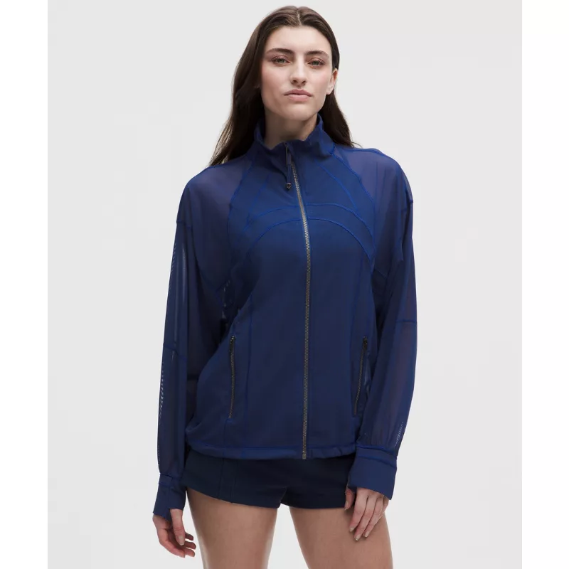 Define Oversized Jacket Mesh