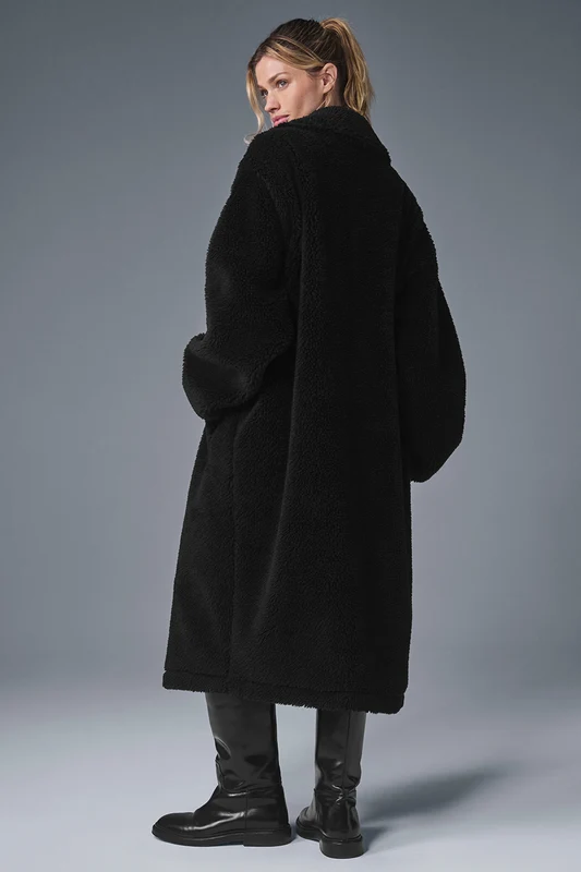 Oversized Sherpa Trench