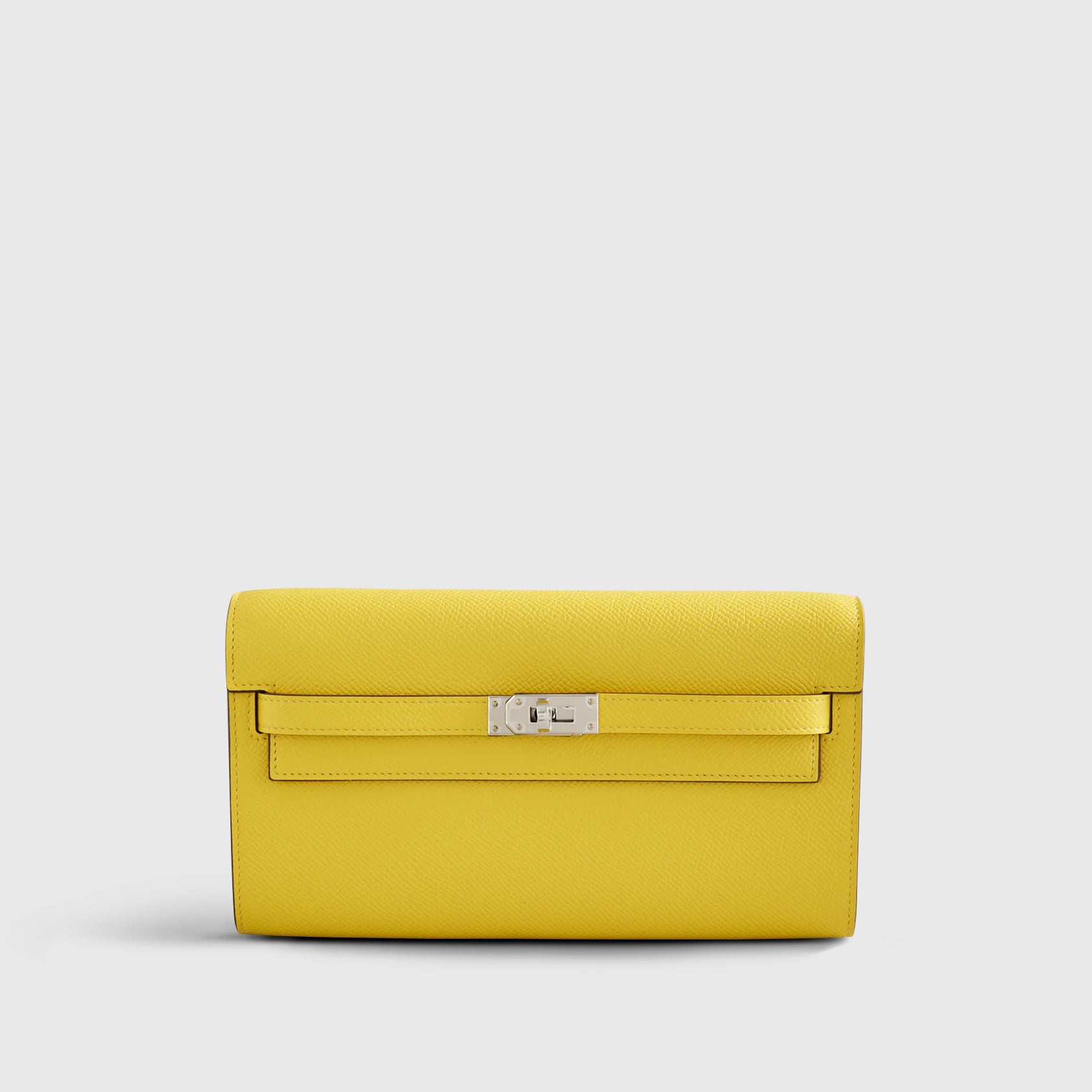 Hermès Kelly To Go Epsom Jaune de Naples Palladium Hardware