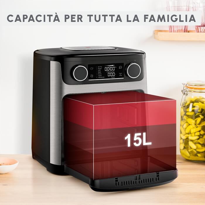 MOULINEX - Friggitrice ad aria AL556DF0-Acciaio Inox