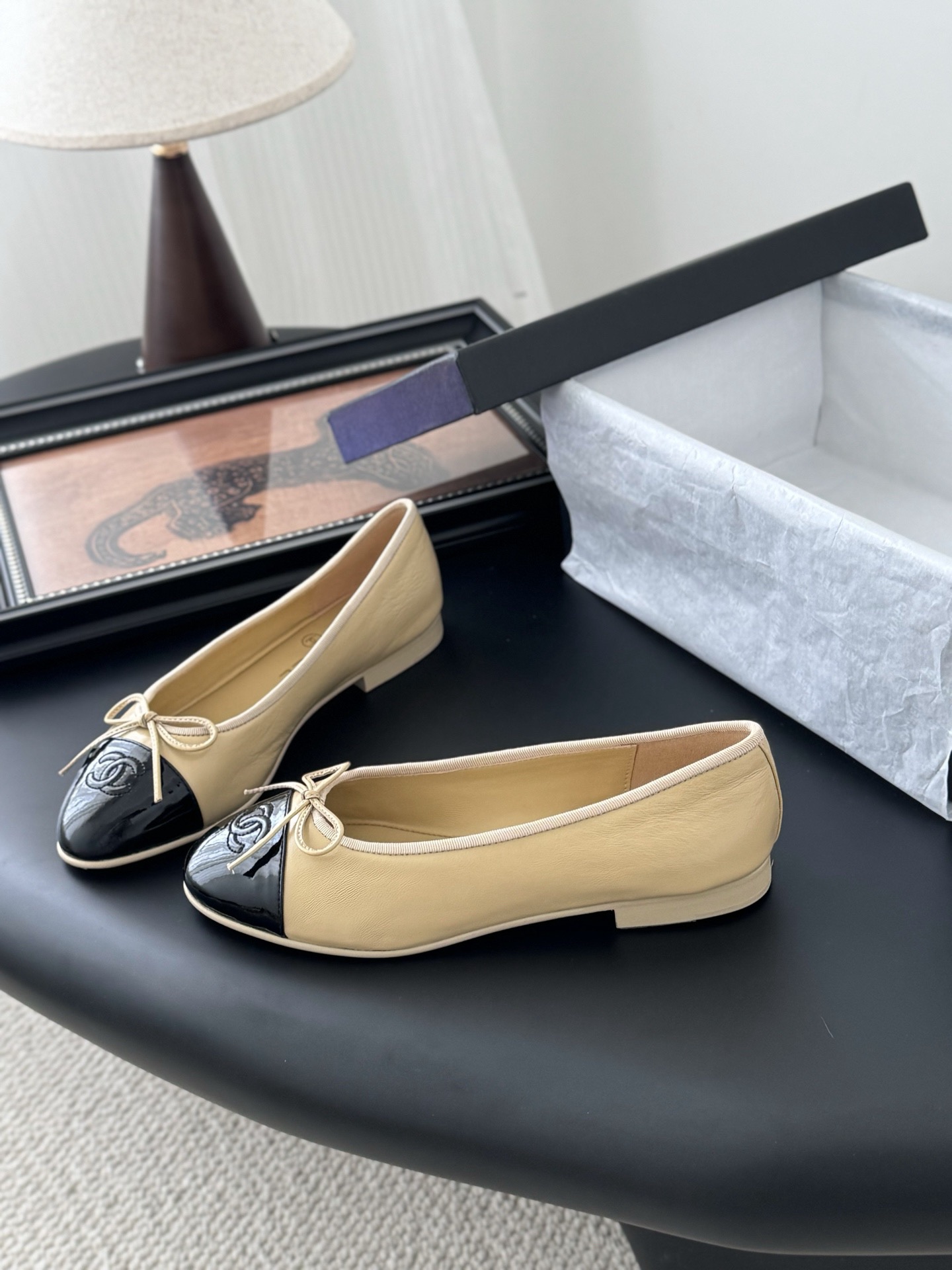 Chanel 26ss Ballet Women Loafers Size 36-41