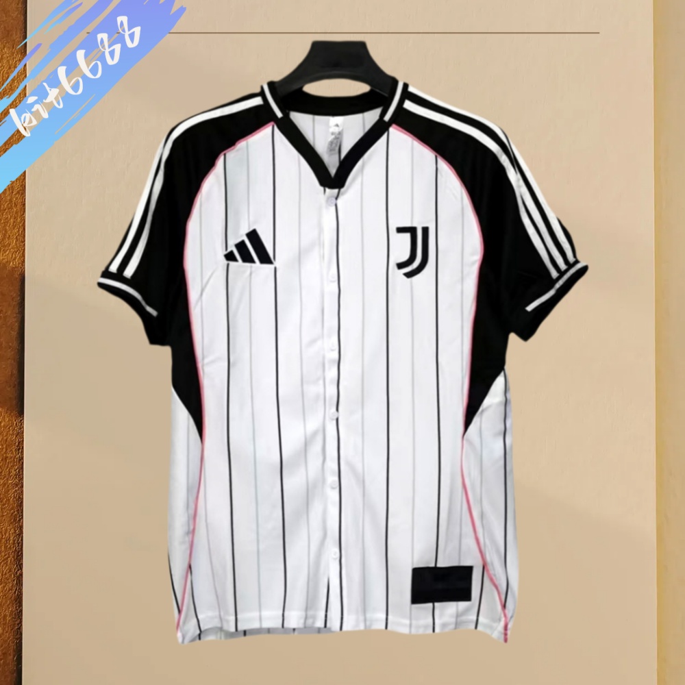 2025/2026 Juventus Casual Baseball Style Football Shirt (Fan Edition)