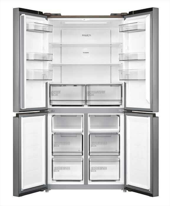 MIDEA - Frigorifero 4 porte MDRF632FIE46 Classe E 474 lt-acciaio inox