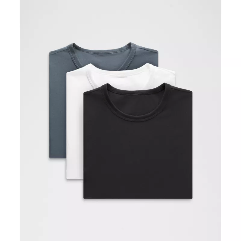 Organic Cotton-Blend Classic-Fit T-Shirt 3 Pack