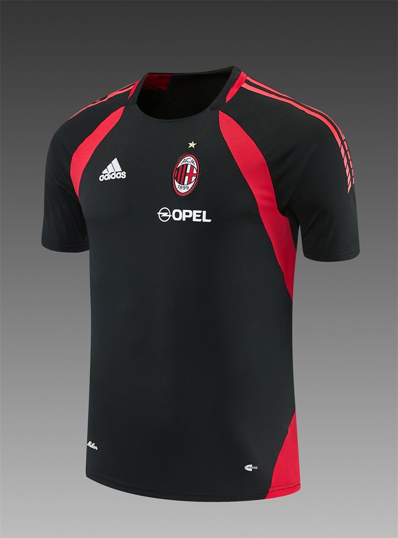 05/06 AC Milan retro training suit short sleeved football shirt