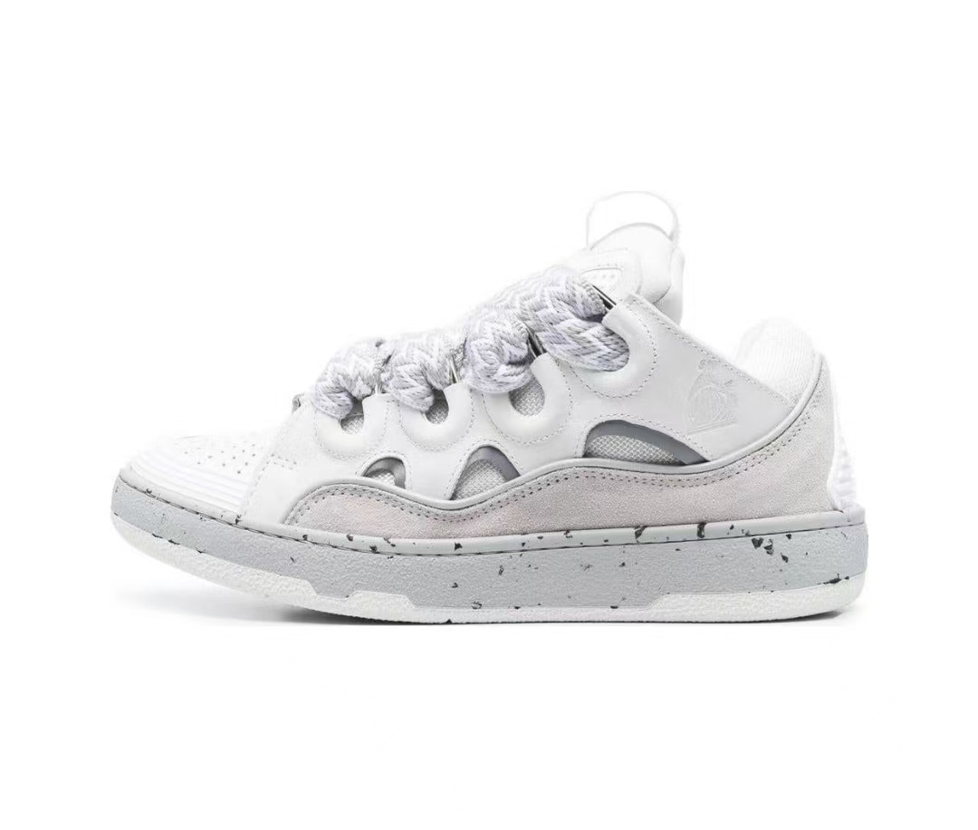 Lanvin Curb Sneaker Grey/White