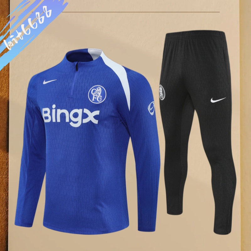 25/26 Chelsea Half Pull Training Suit (Adult and Children's Set)