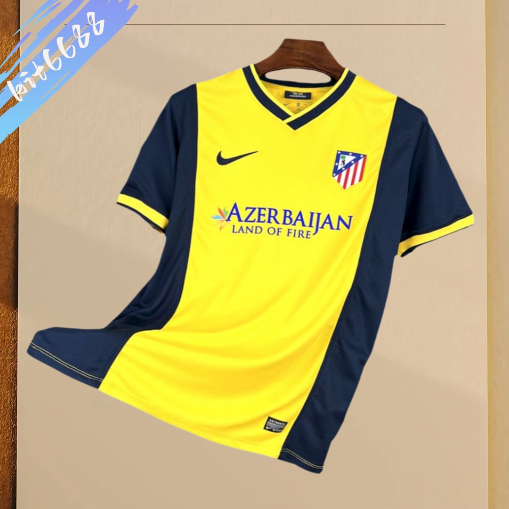 2013/2014 Atletico Madrid Away Retro Football Shirt