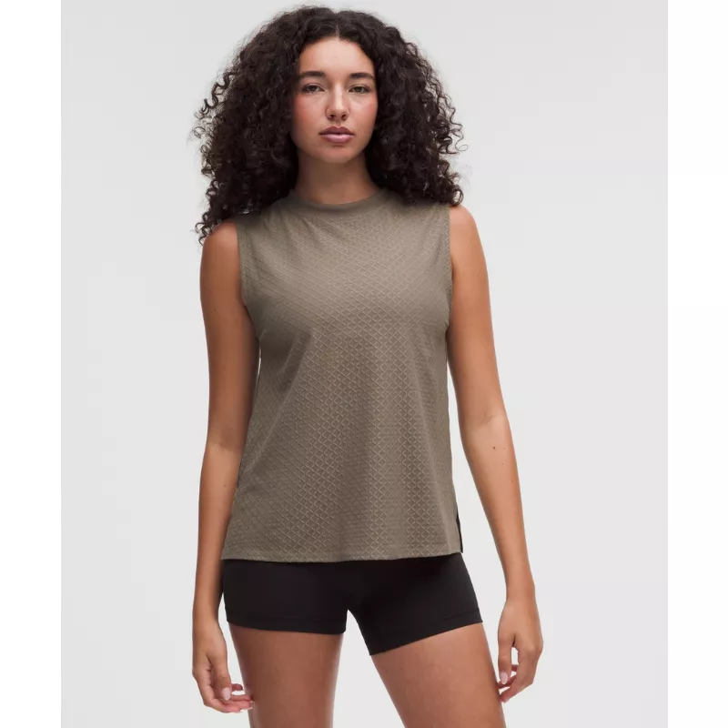 Diamond Mesh Training Tank Top
