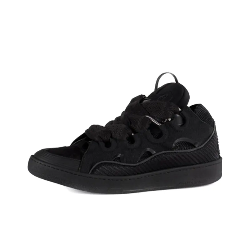 LANVIN Curb Sneakers Black