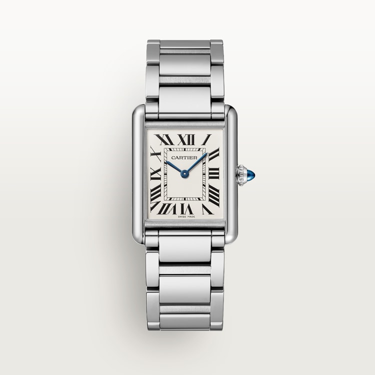 Tank Must de Cartier watch Large model Silvered dial 33.7 mm