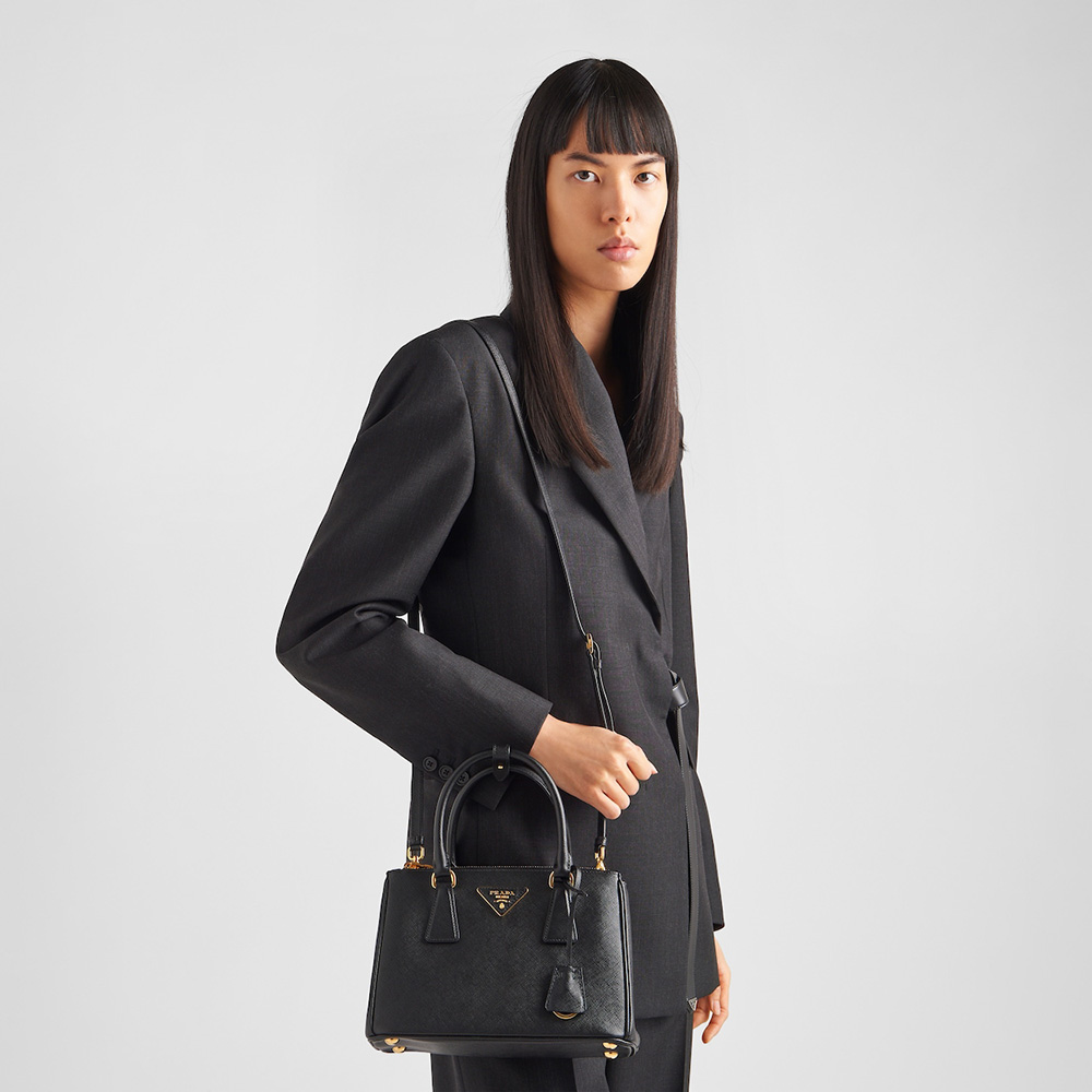 Small Galleria Saffiano leather bag