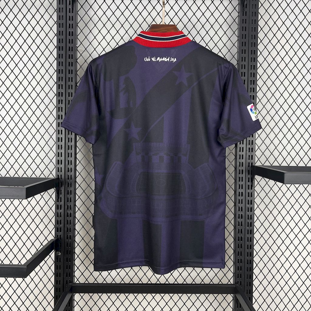 1995/1996 Atletico Madrid Second Away Retro Football Shirt