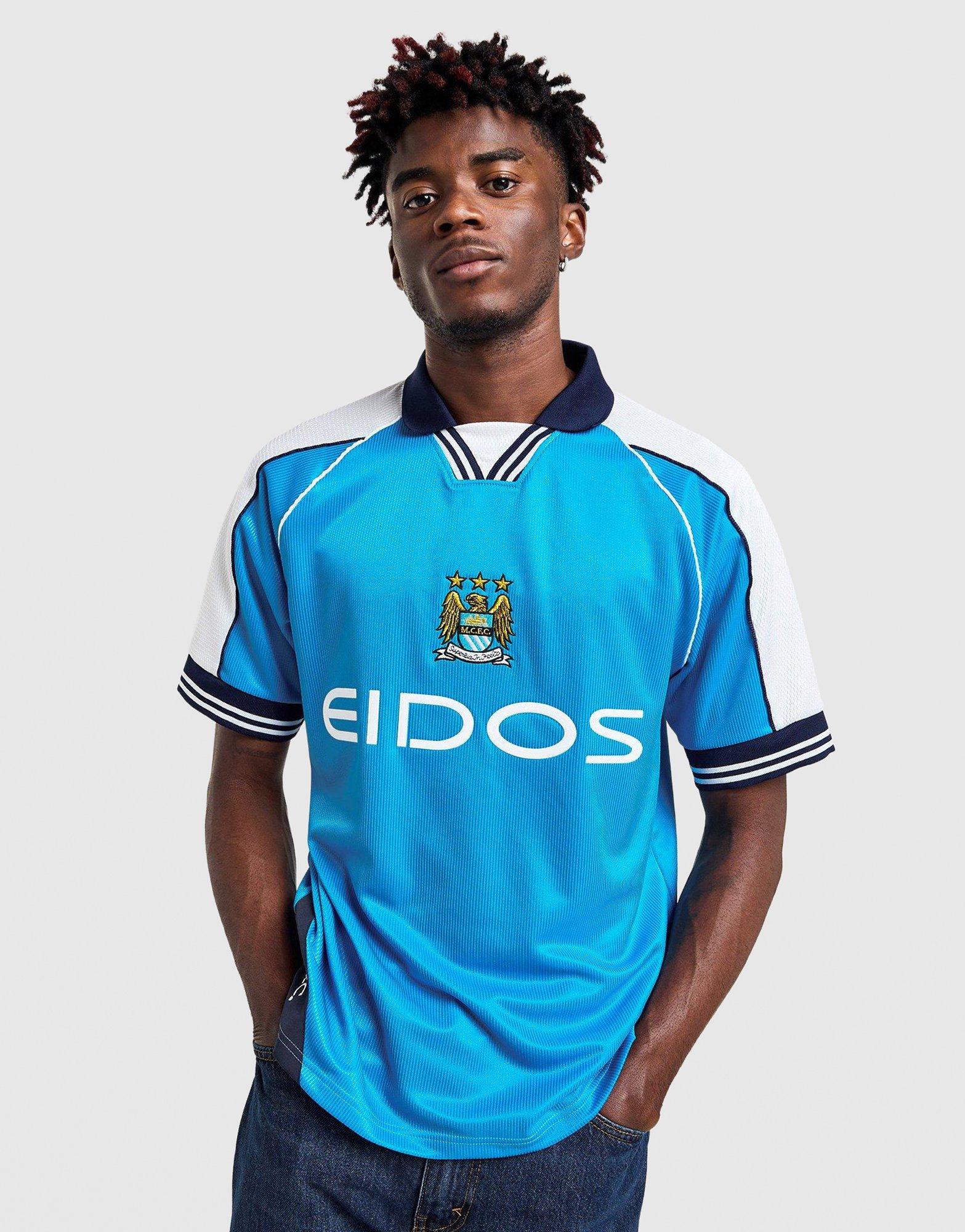 Score Draw Manchester City FC '00 Retro Heim Shirt