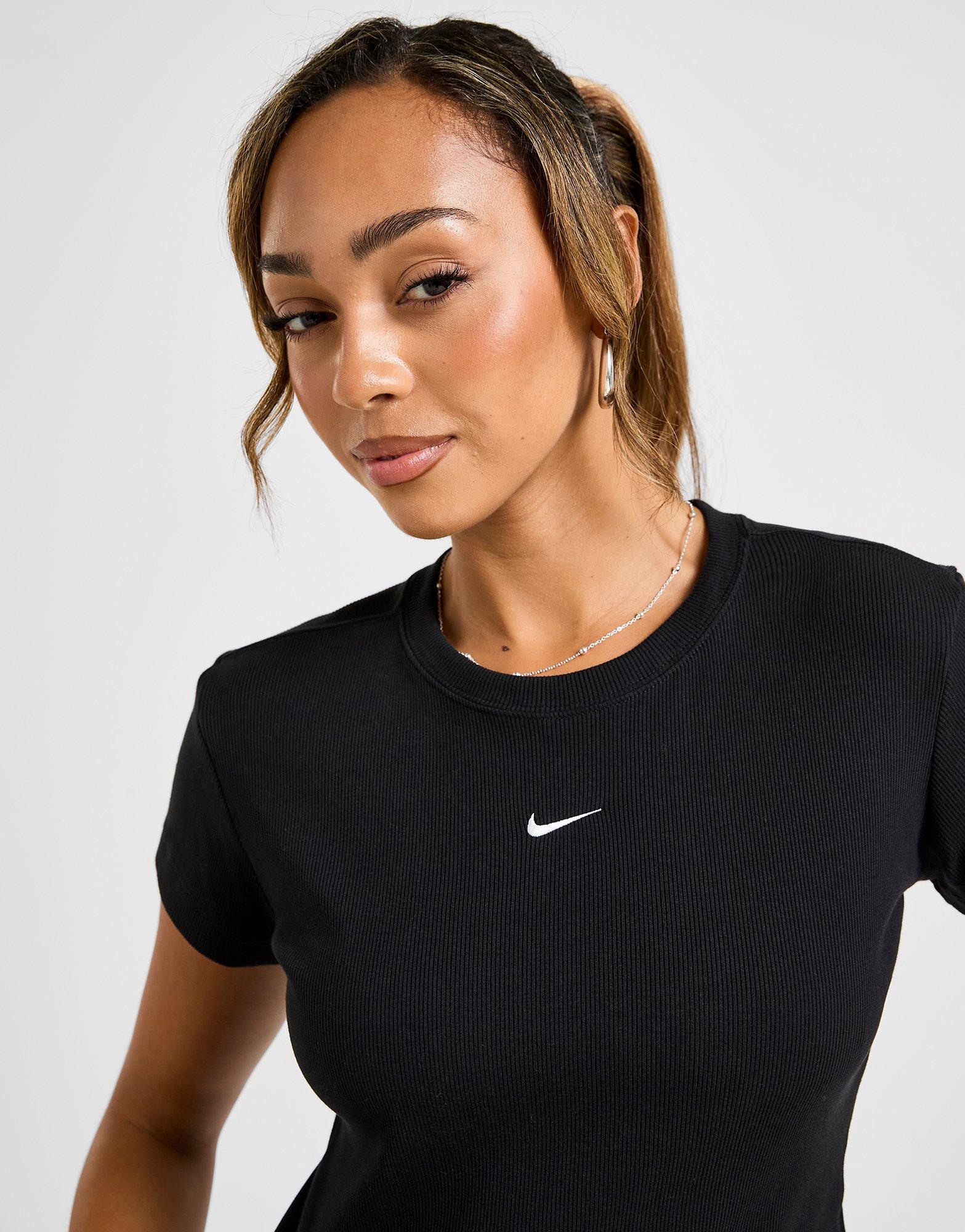 Nike Ribbed Slim T-Shirt Damen