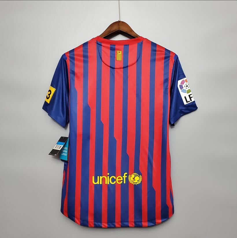2011/2012 Barcelona home Retro Football Shirt