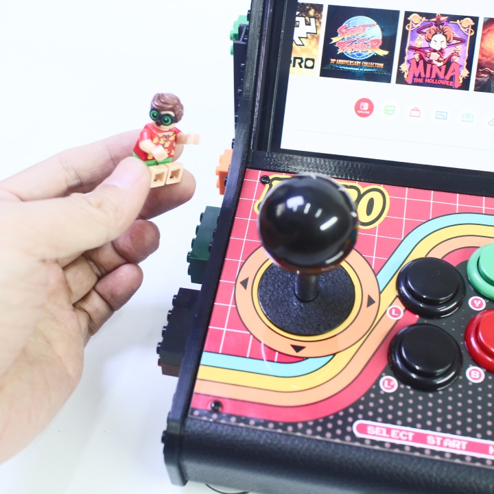 Switch Arcade dock Lego Style