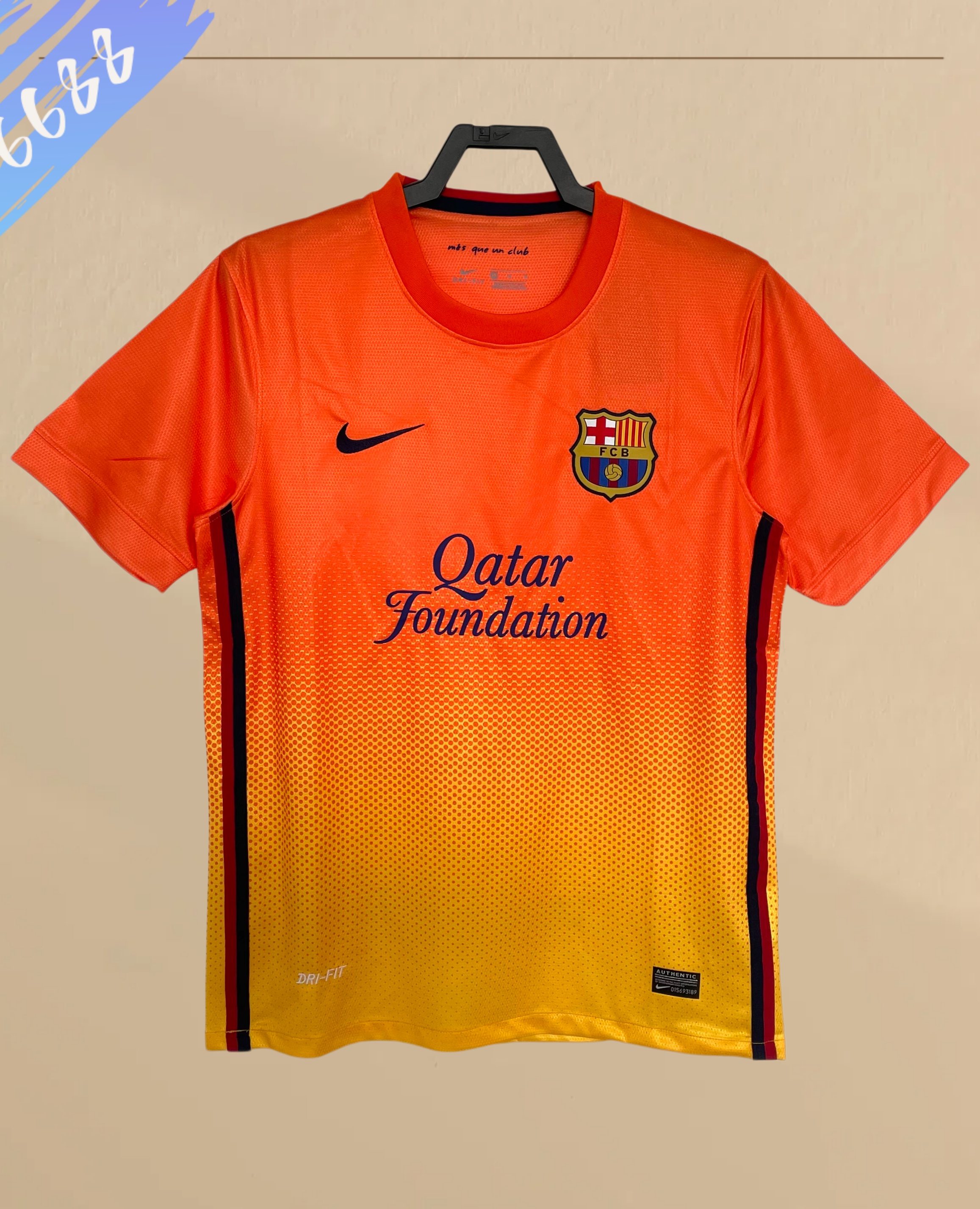 2012/2013 Barcelona Away Retro Football Shirt