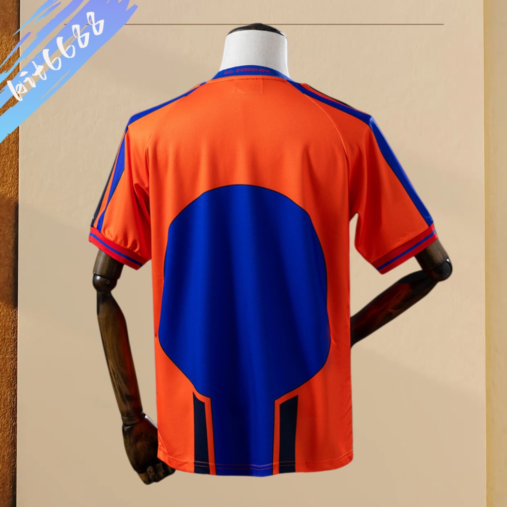 1997/1998 Barcelona Away Retro Football Shirt