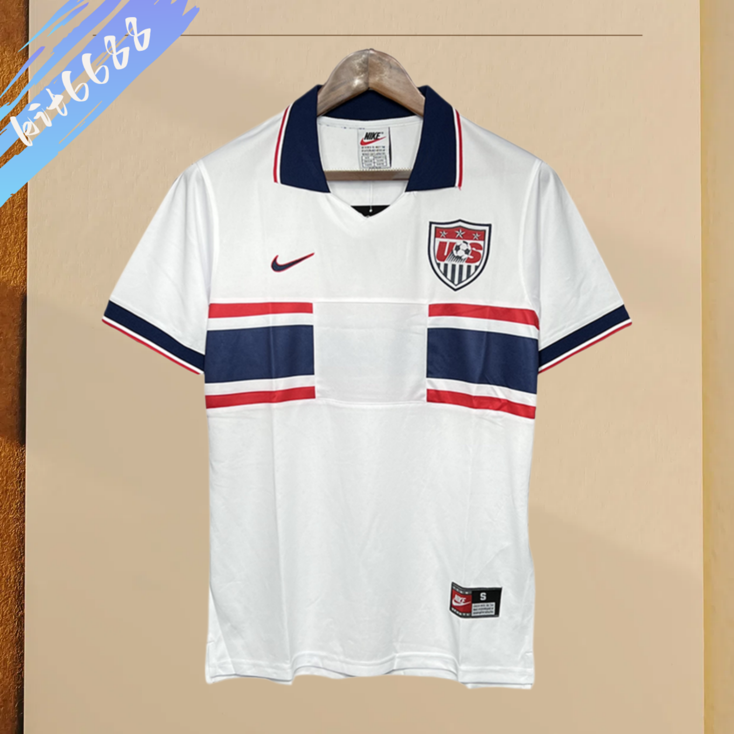1995 USA Away Retro Football Shirt （Retro）