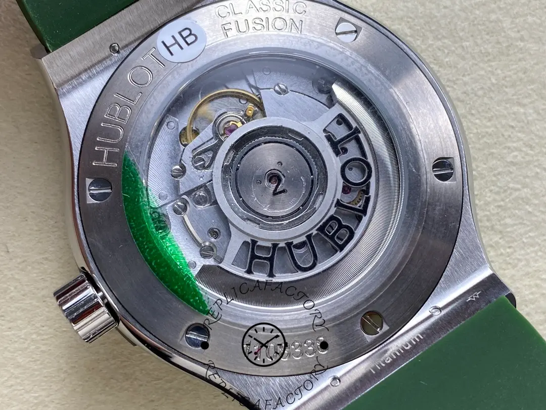 1:1 Clone Hublot Classic Fusion Titanium Green 542.NX.8970.RX 42mm