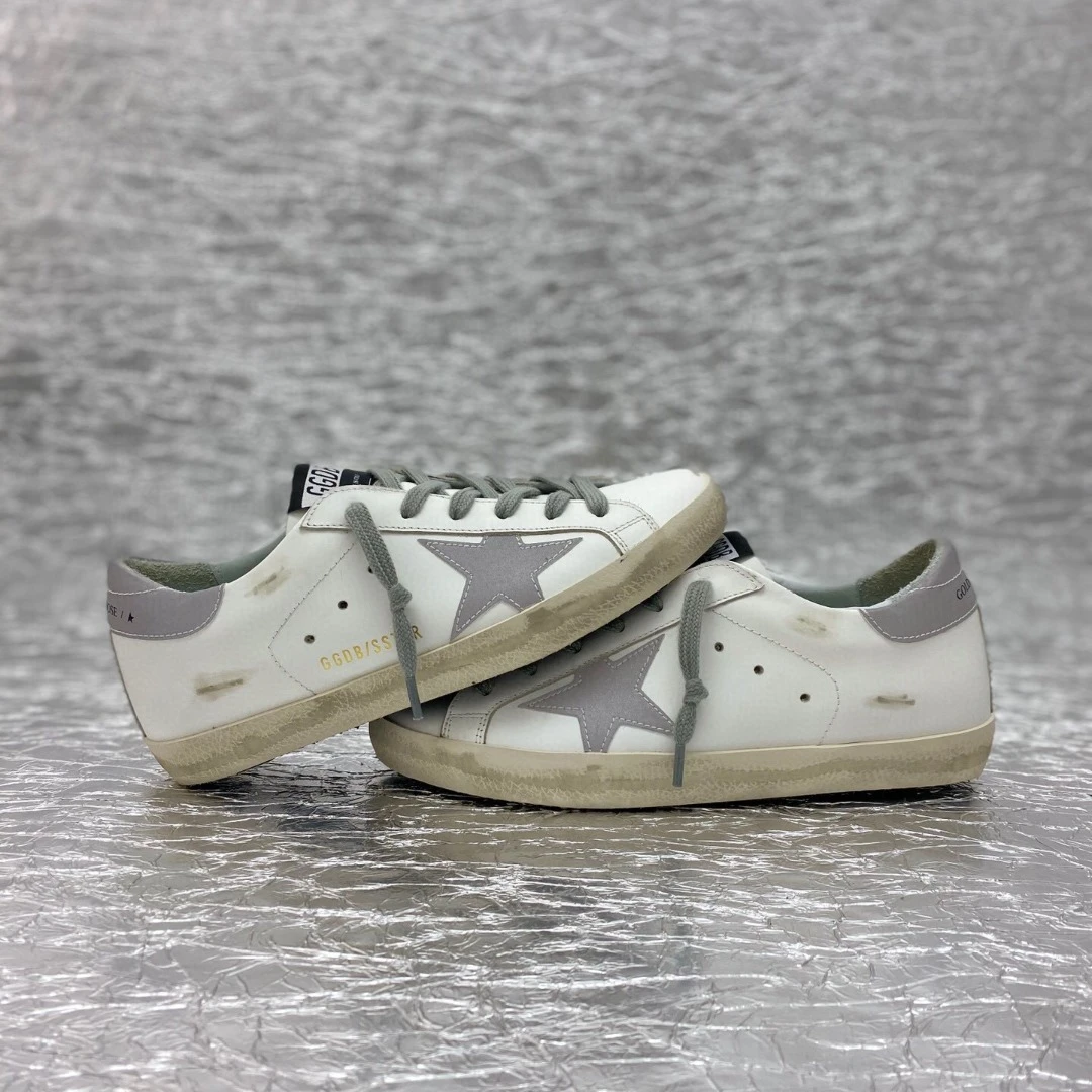 Golden Goose Super Star Dirty shoes made of top-grain cowhide
