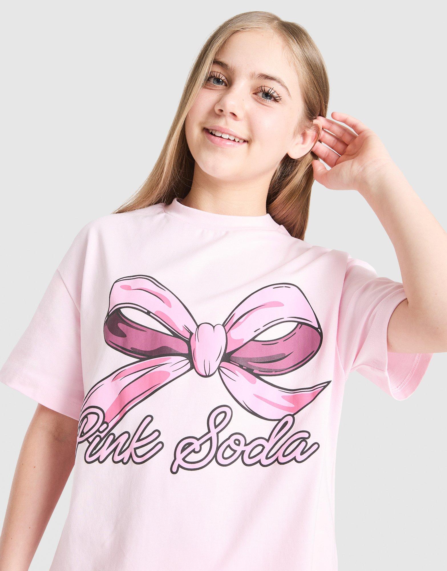 Pink Soda Sport Girls' Present T-Shirt Junior