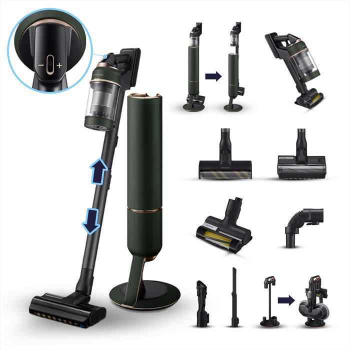 SAMSUNG - VS20A95943N/WA BESPOKE JET-Woody Green