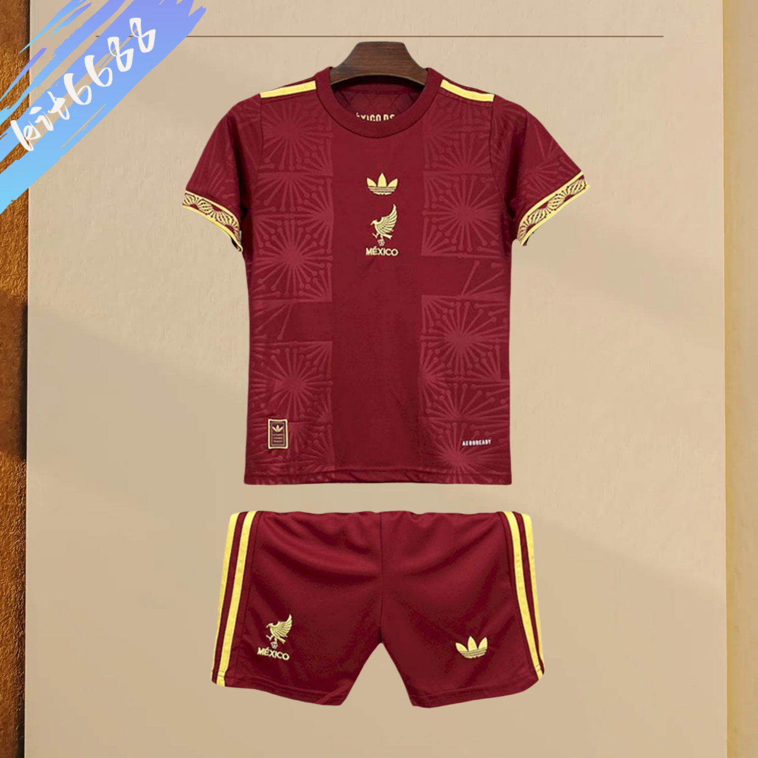 2025/2026 Mexico Special Edition Kids Football Shirt （Kids Kit socks）