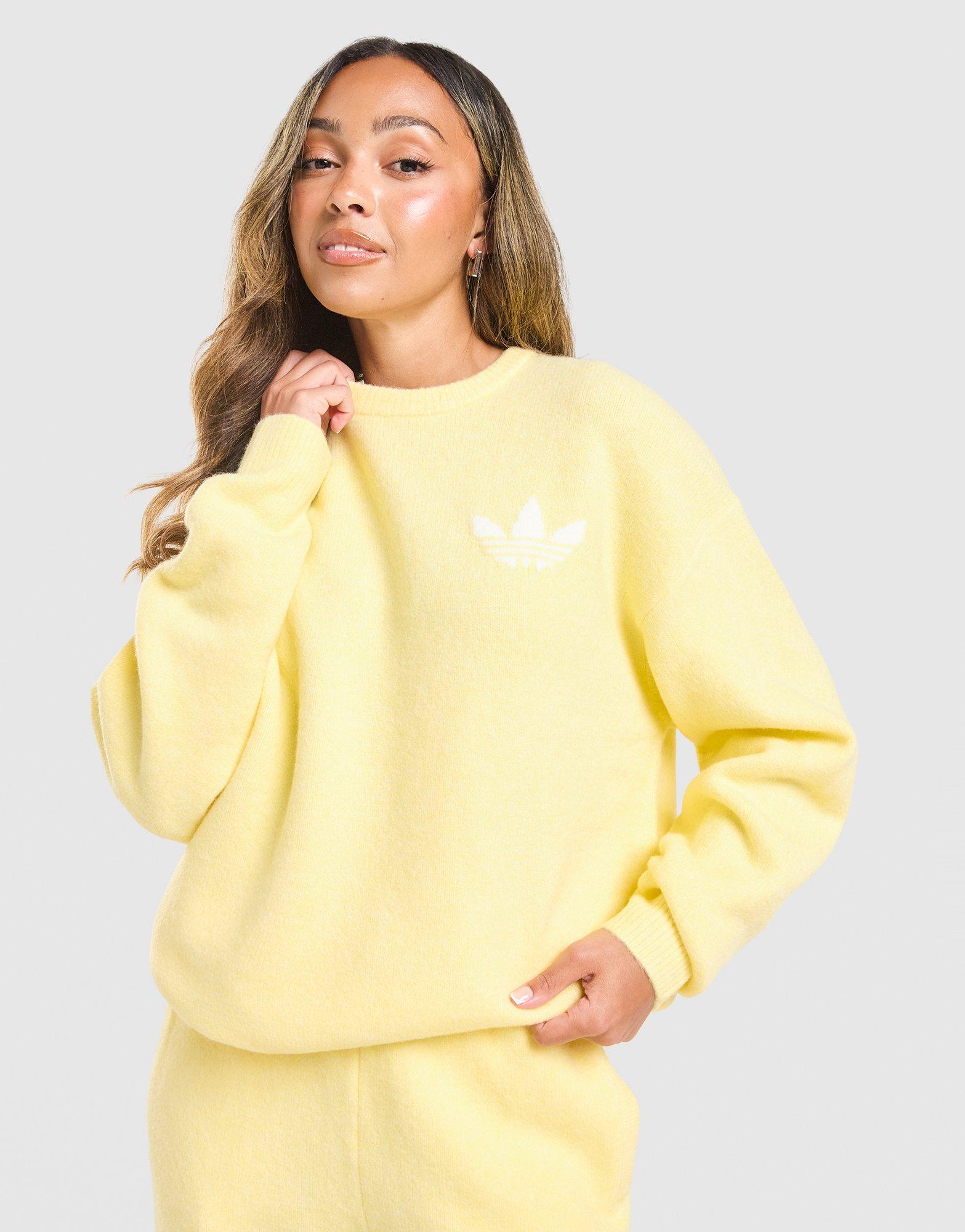adidas Originals Trefoil Knit Crew Sweatshirt Damen