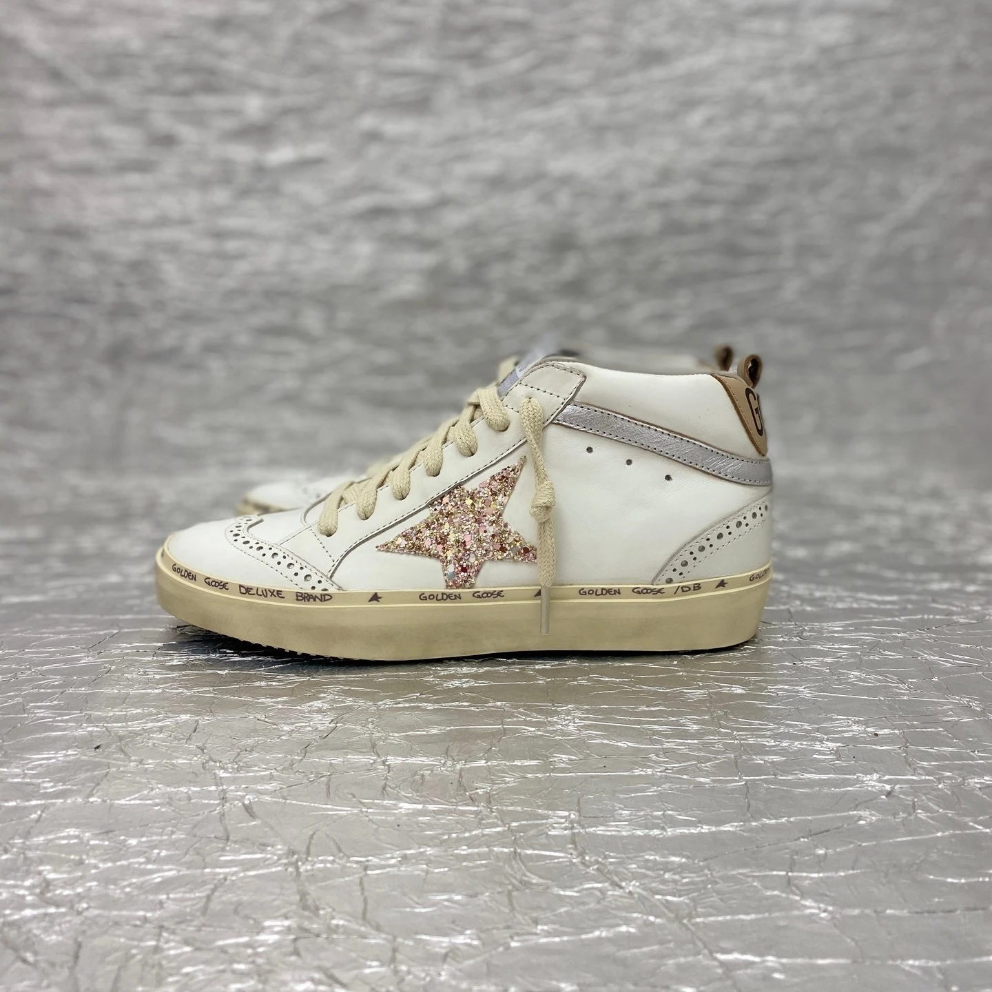 Golden Goose Mid Star Genuine Leather Custom Edition