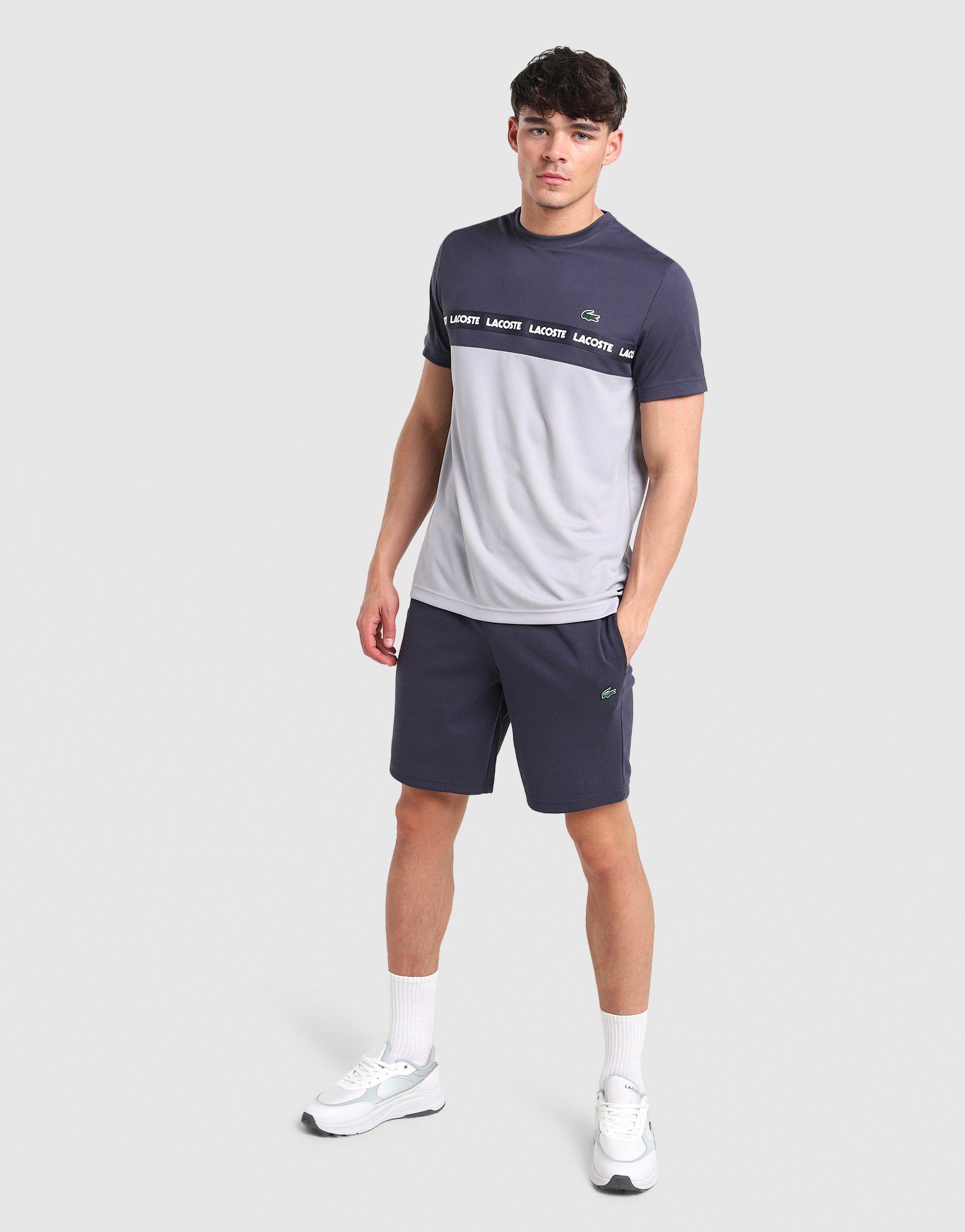 Lacoste Croc Colour Block Tape T-Shirt