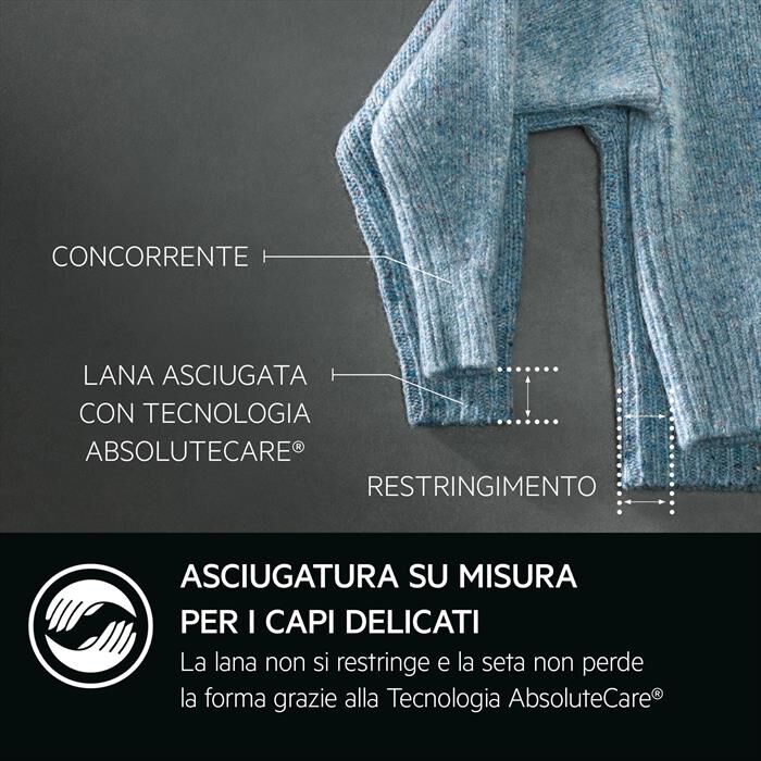 AEG - Asciugatrice XTR8HBGH9B 9 Kg Classe B-Bianco