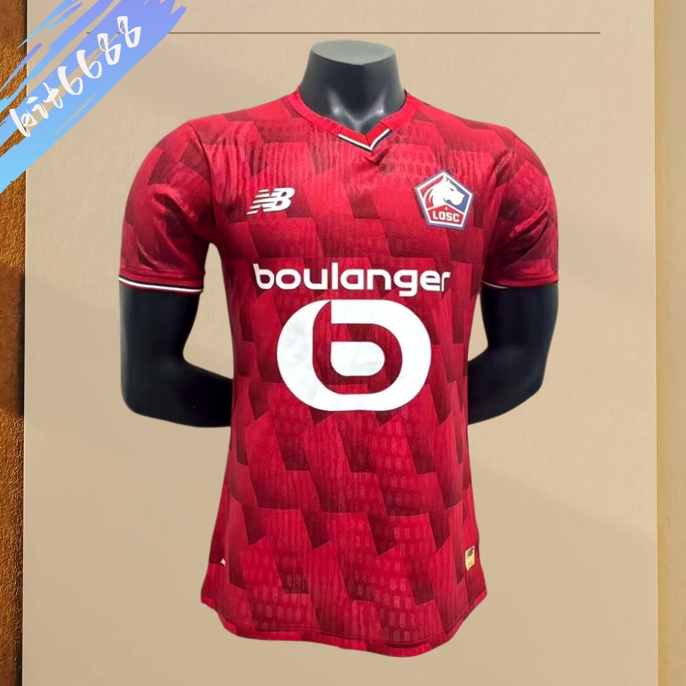 2025/2026 Lille Home Football Shirt (Player Edition)