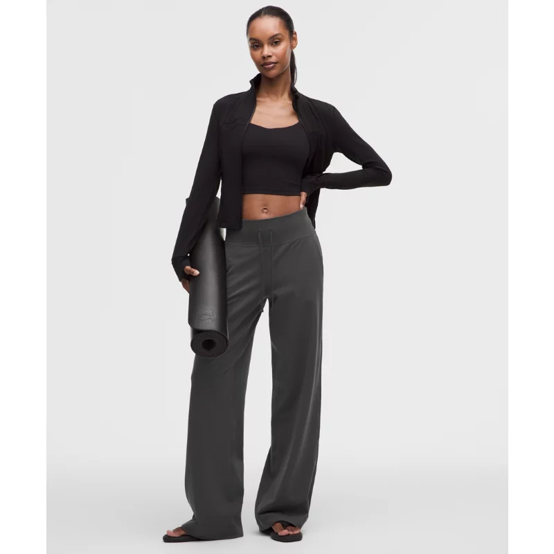 Groove High-Rise Wide-Leg Pant Short