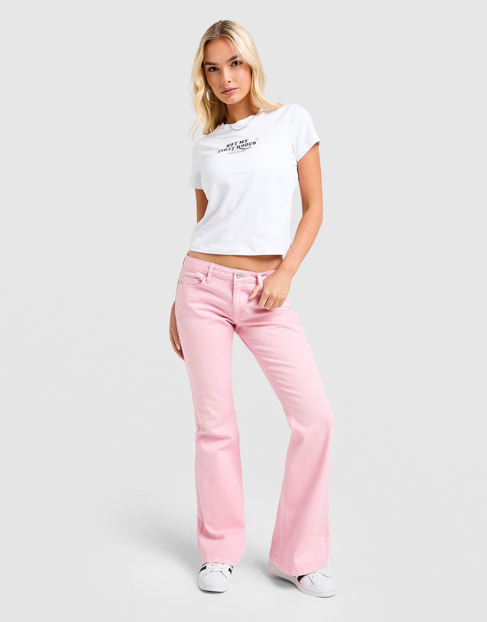 JUICY COUTURE Y2K Denim Flared Jeans Damen