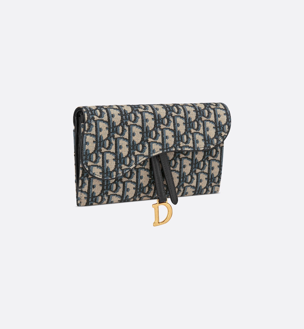 Long Saddle Wallet with Chain