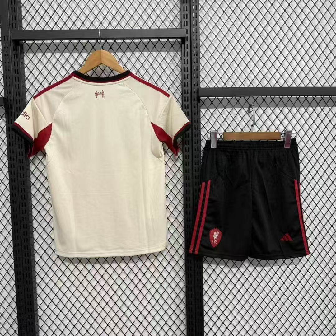 2025/2026 Liverpool Away Football Shirt (Kids Kit socks)