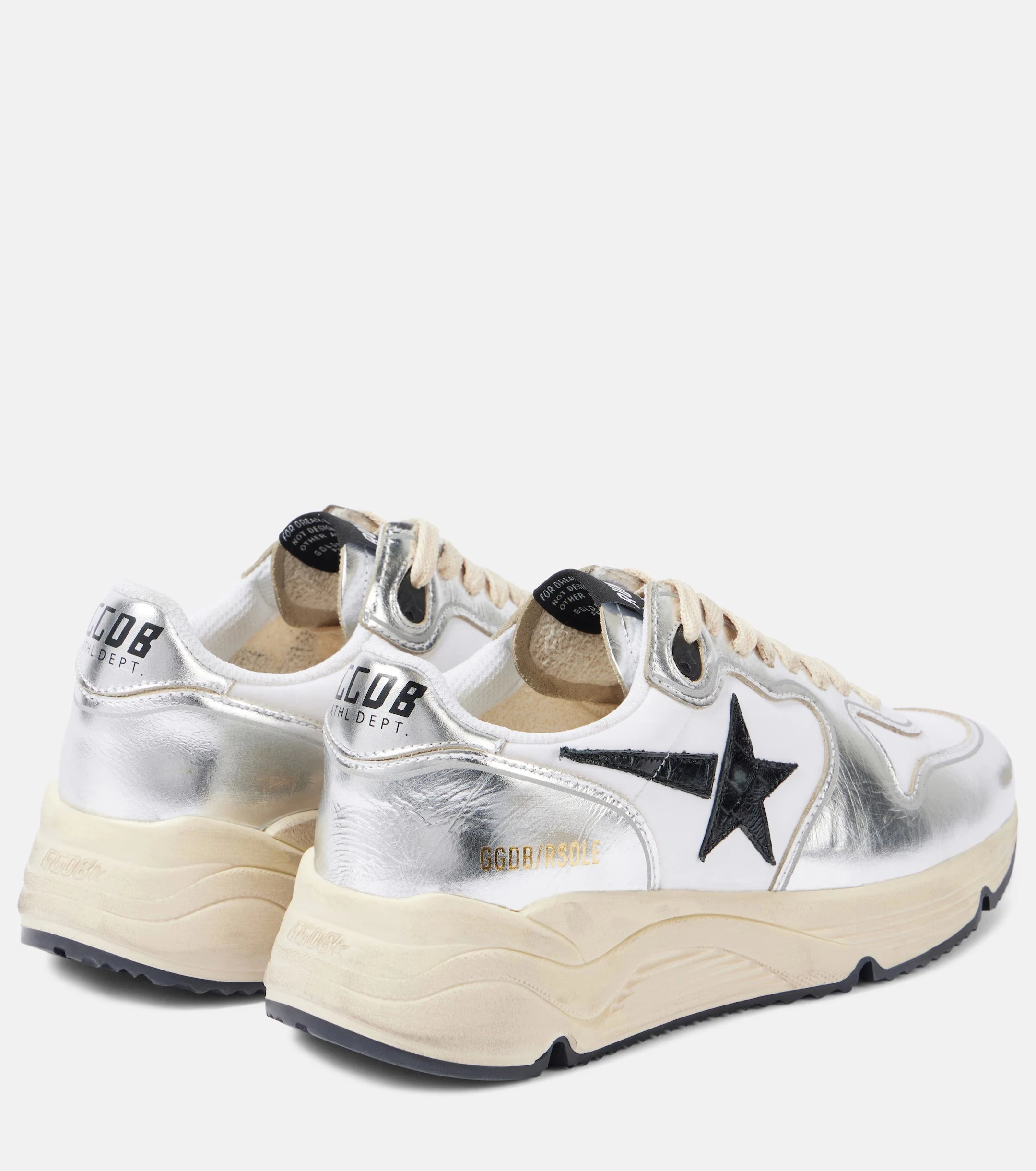 Golden Goose Running Sole Genuine Leather Running Shoes