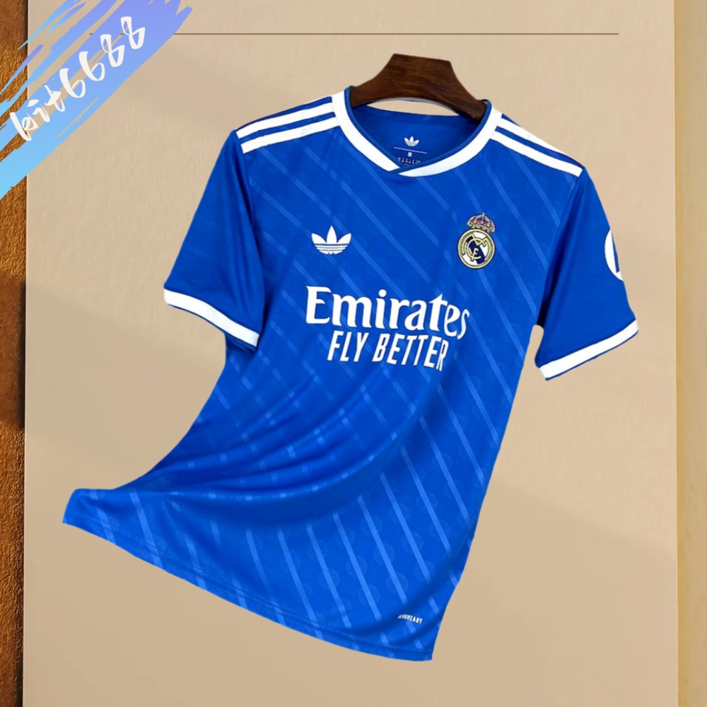 2025/2026 Real Madrid Second Away Football Shirt （Fan Edition）