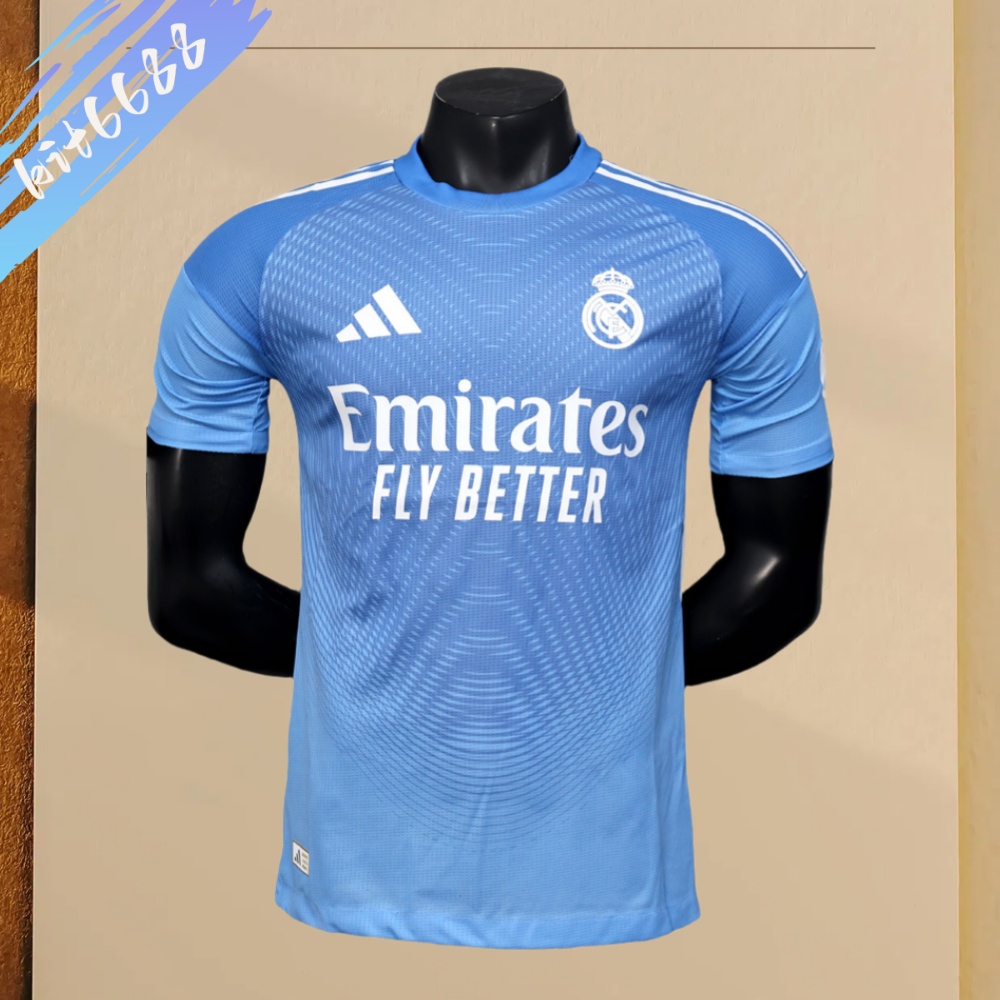 2025/2026 Real Madrid Goalkeeper Football Shirt (Player Edition）