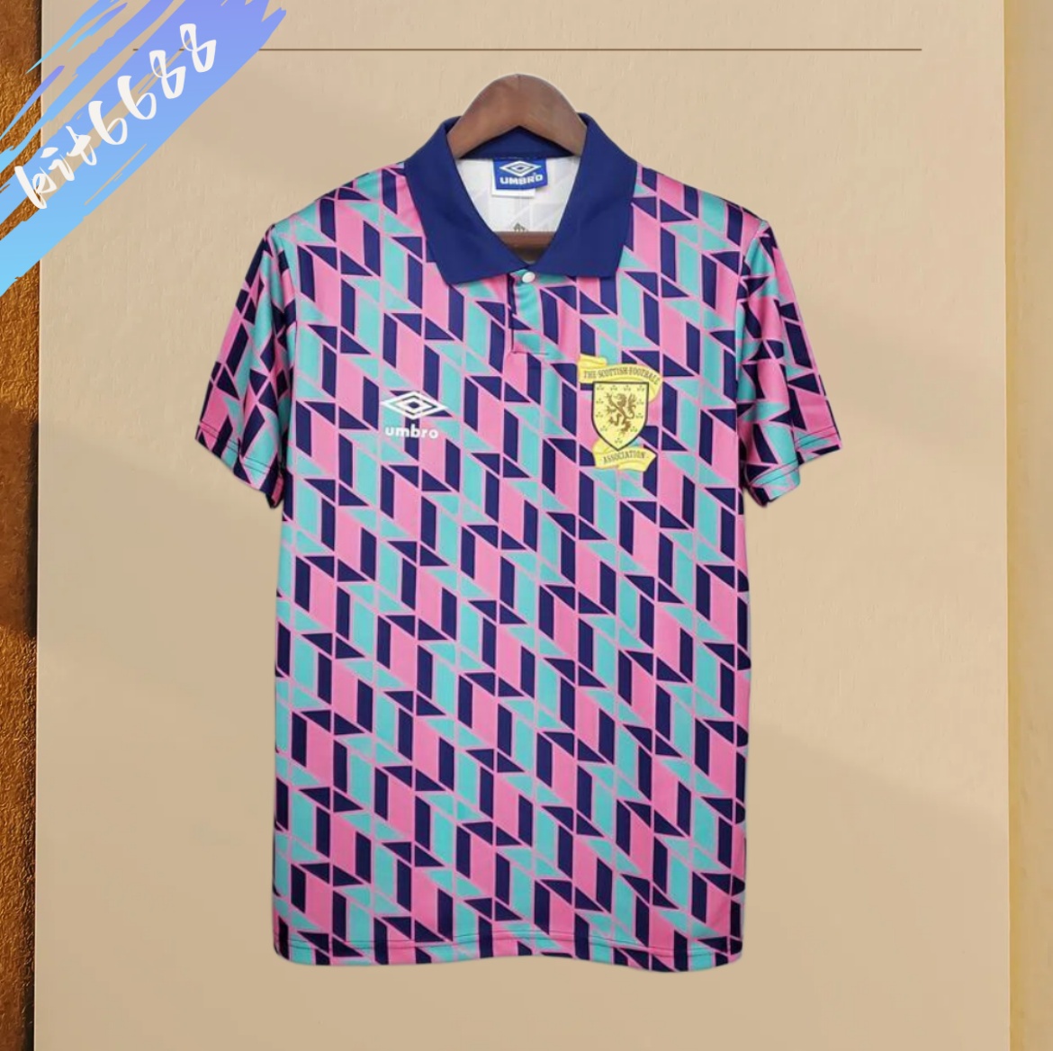 1988/1989 Scotland away football shirt（Retro）