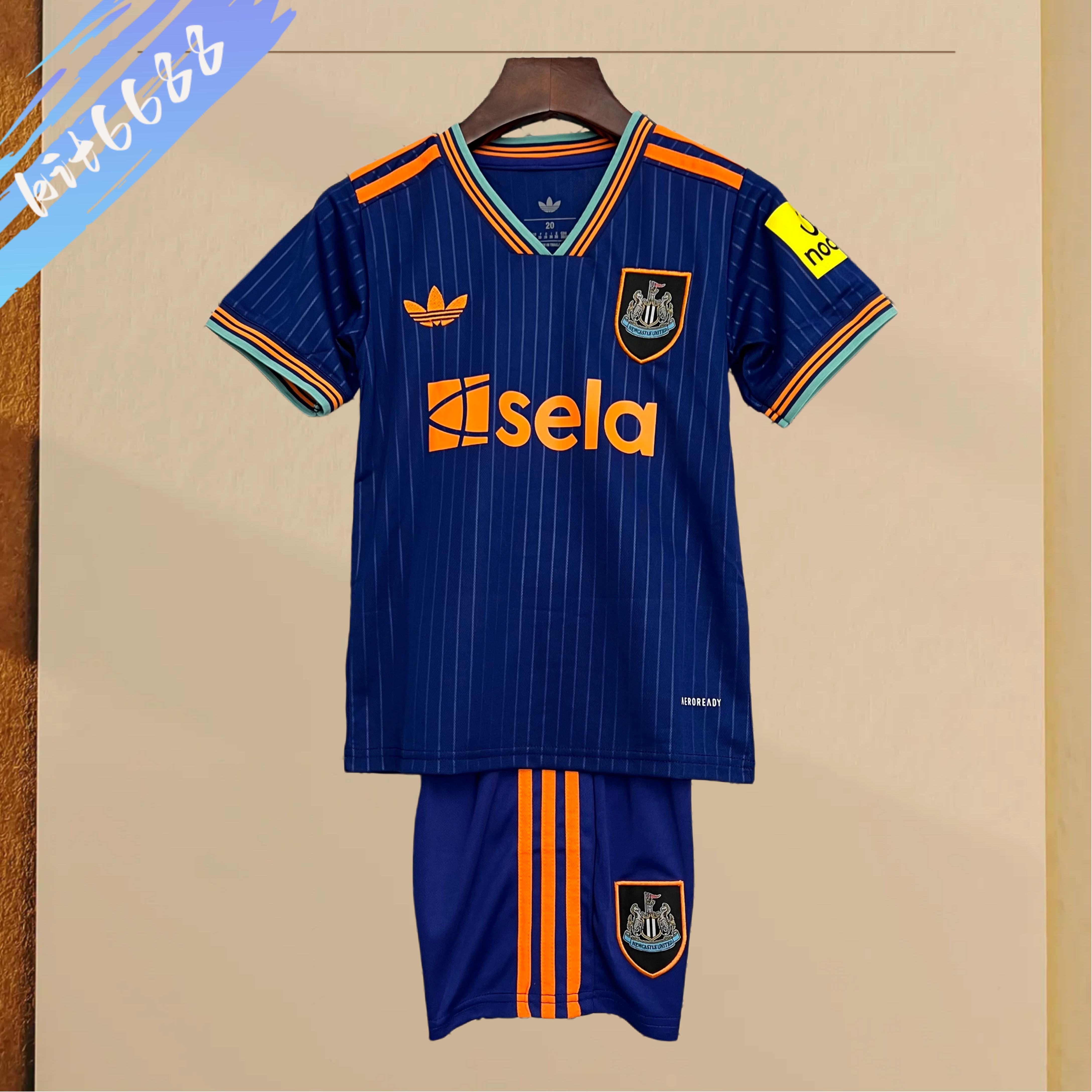2025/2026 Newcastle United Third Away Football Shirt (Adult Kids Kit socks）
