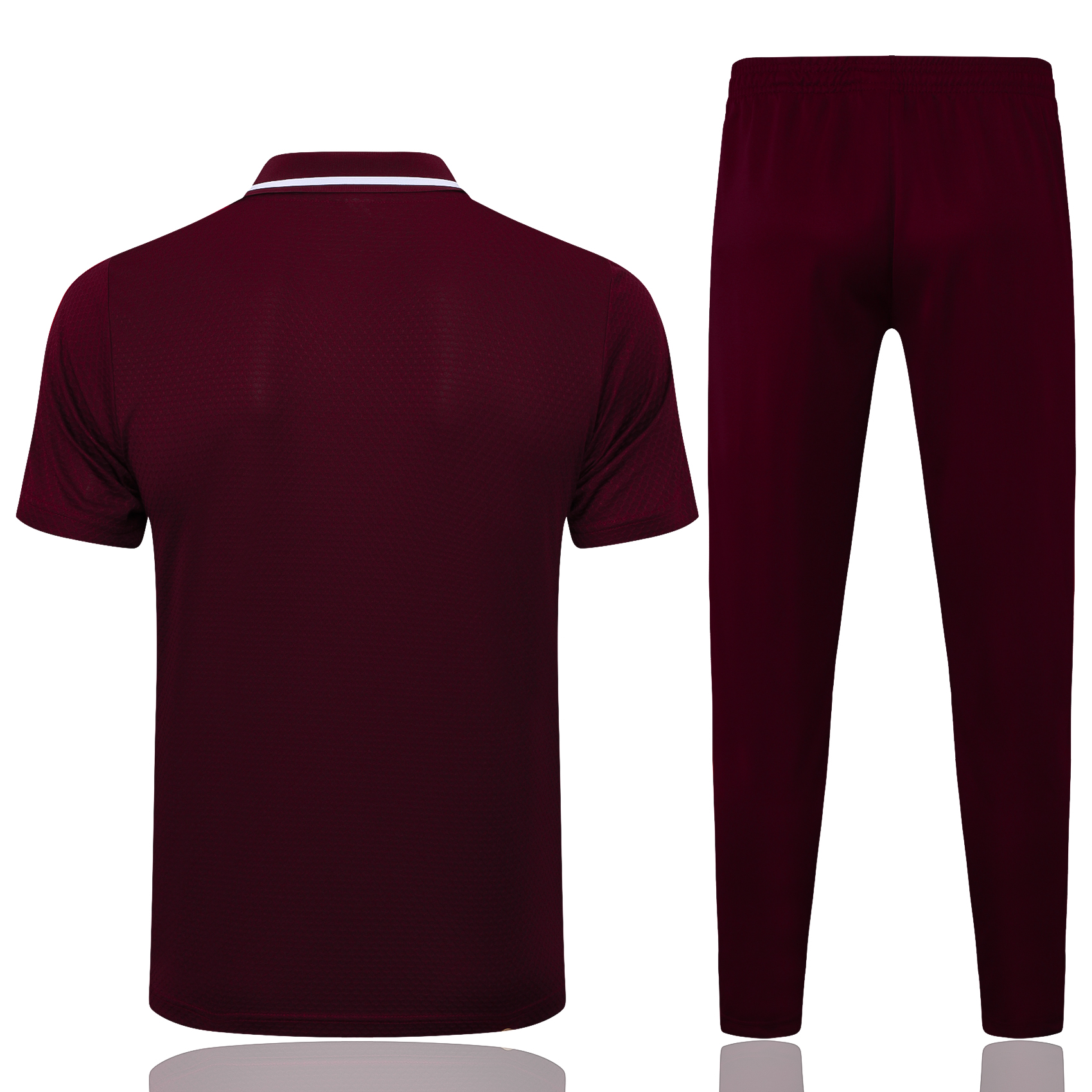 2025/2026 Bayern Munich Polo Dark Red Retro Edition (Adult Kit)