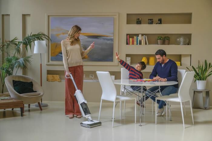HOOVER - Lavapavimenti HW500 011-Grigio, Bianco