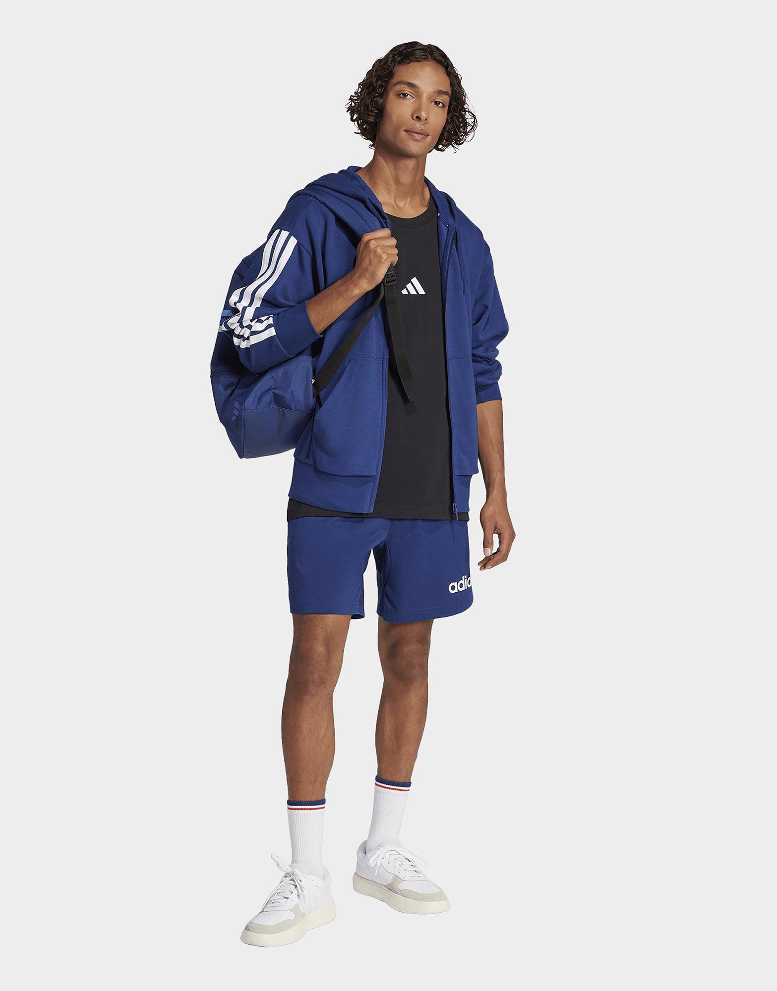 adidas Essentials 3-Streifen French Terry Kapuzenjacke