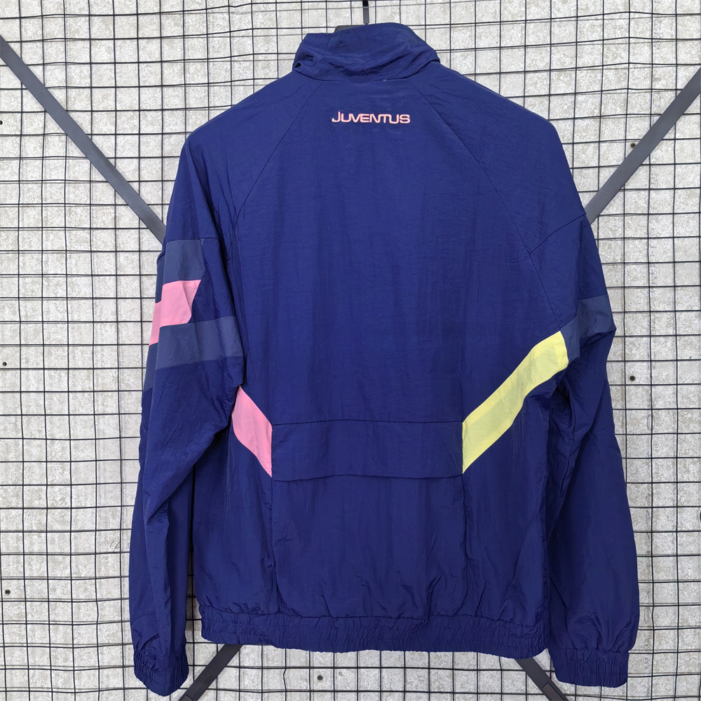 2025/2026 Juventus Embroidered Football Windbreaker